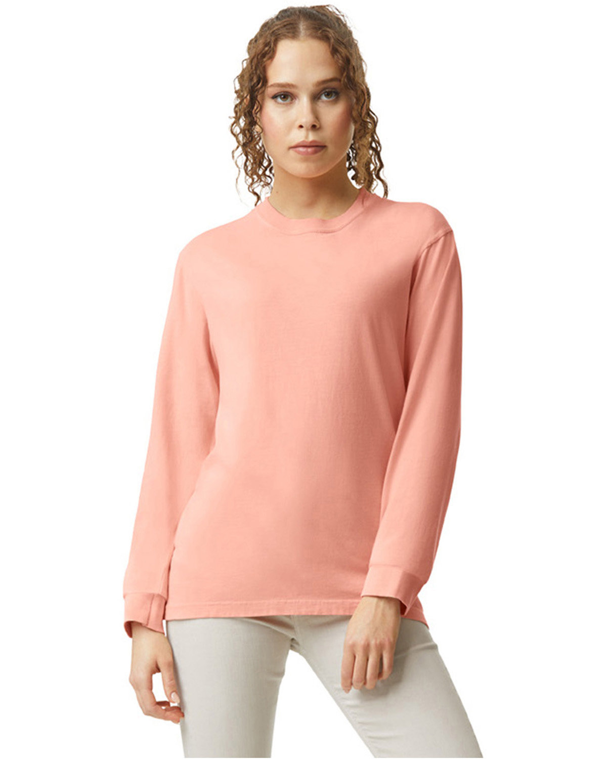 Comfort Colors C6014 Adult 100% USA Cotton Heavyweight RS Long Sleeve T-Shirt - Picture 43 of 57
