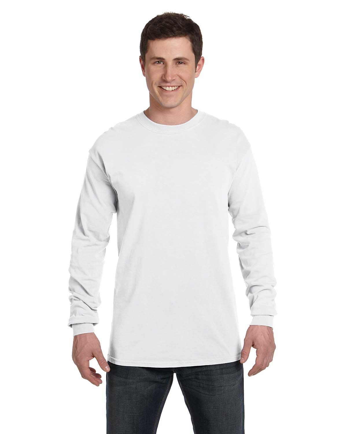 Comfort Colors C6014 Adult 100% USA Cotton Heavyweight RS Long Sleeve T-Shirt - Picture 56 of 57
