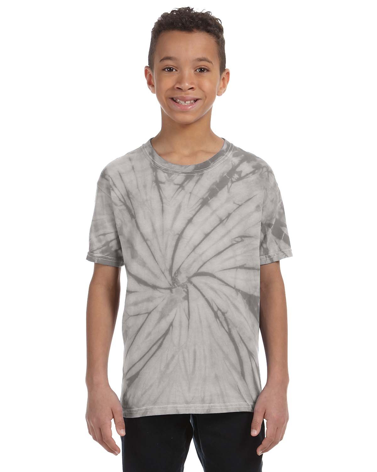 5 Pack Of Tie-Dye CD101Y Youth Tee 100% Cotton T Shirt Spider Stylish T-Shirt - Picture 19 of 20