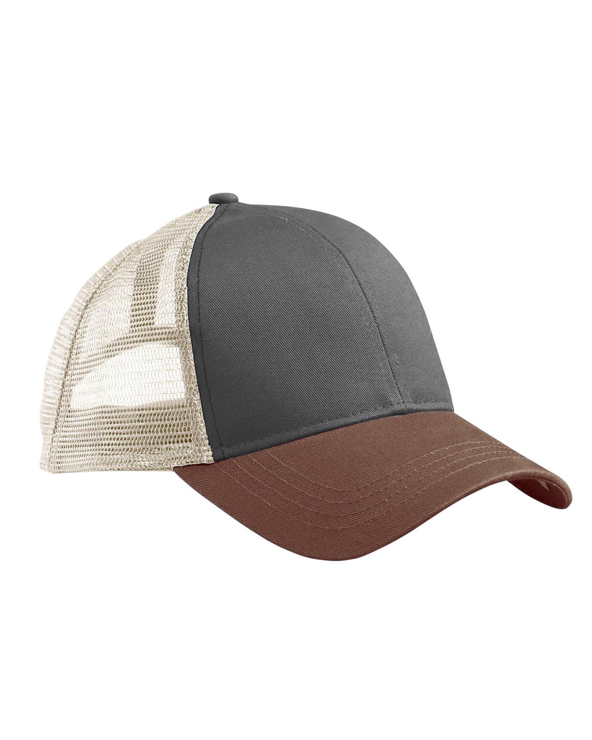 2 Pack Of Econscious EC7070 Eco 6 Panel Structured With Curved Bill Trucker Hat