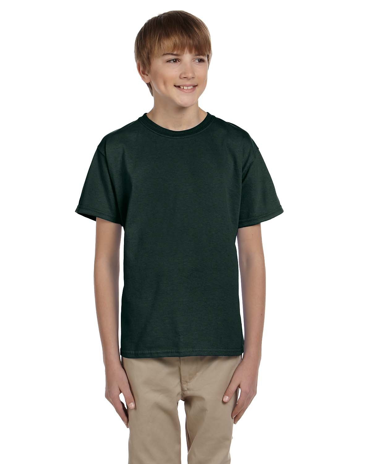 Gildan G200B Youth Ultra Cotton Short Sleeve Fashion Tee Blank Stylish T-Shirt - Picture 9 of 33
