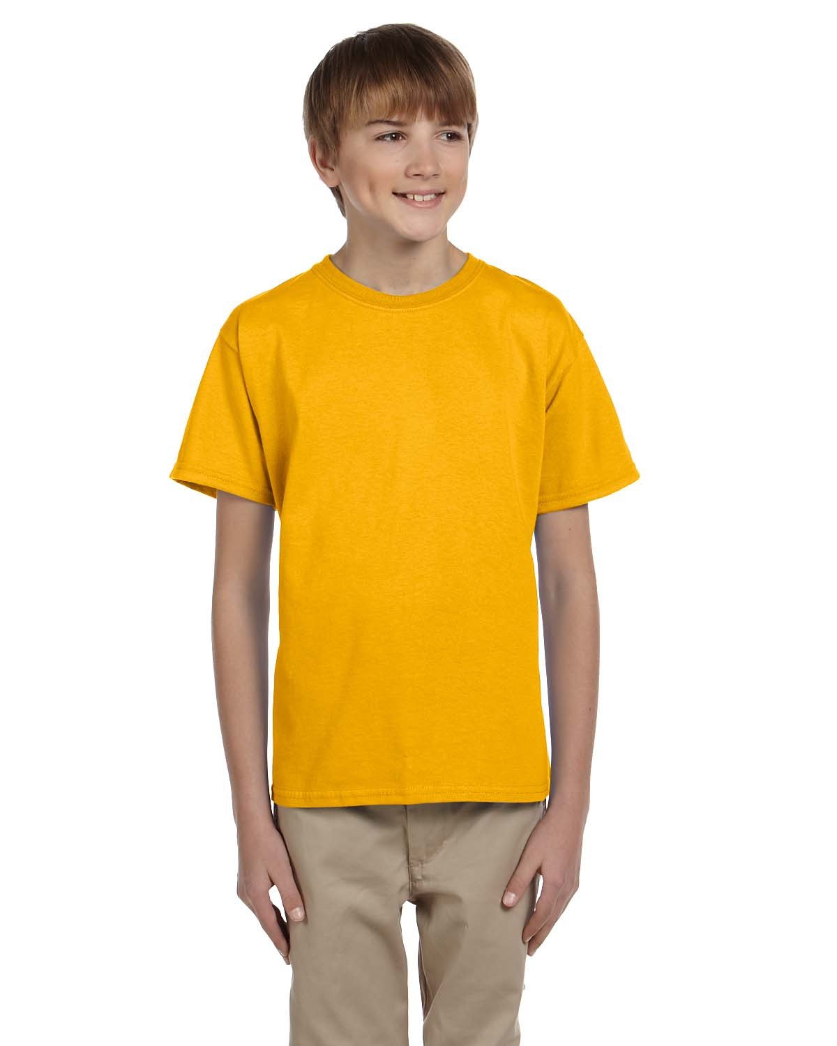 Gildan G200B Youth Ultra Cotton Short Sleeve Fashion Tee Blank Stylish T-Shirt - Picture 10 of 33