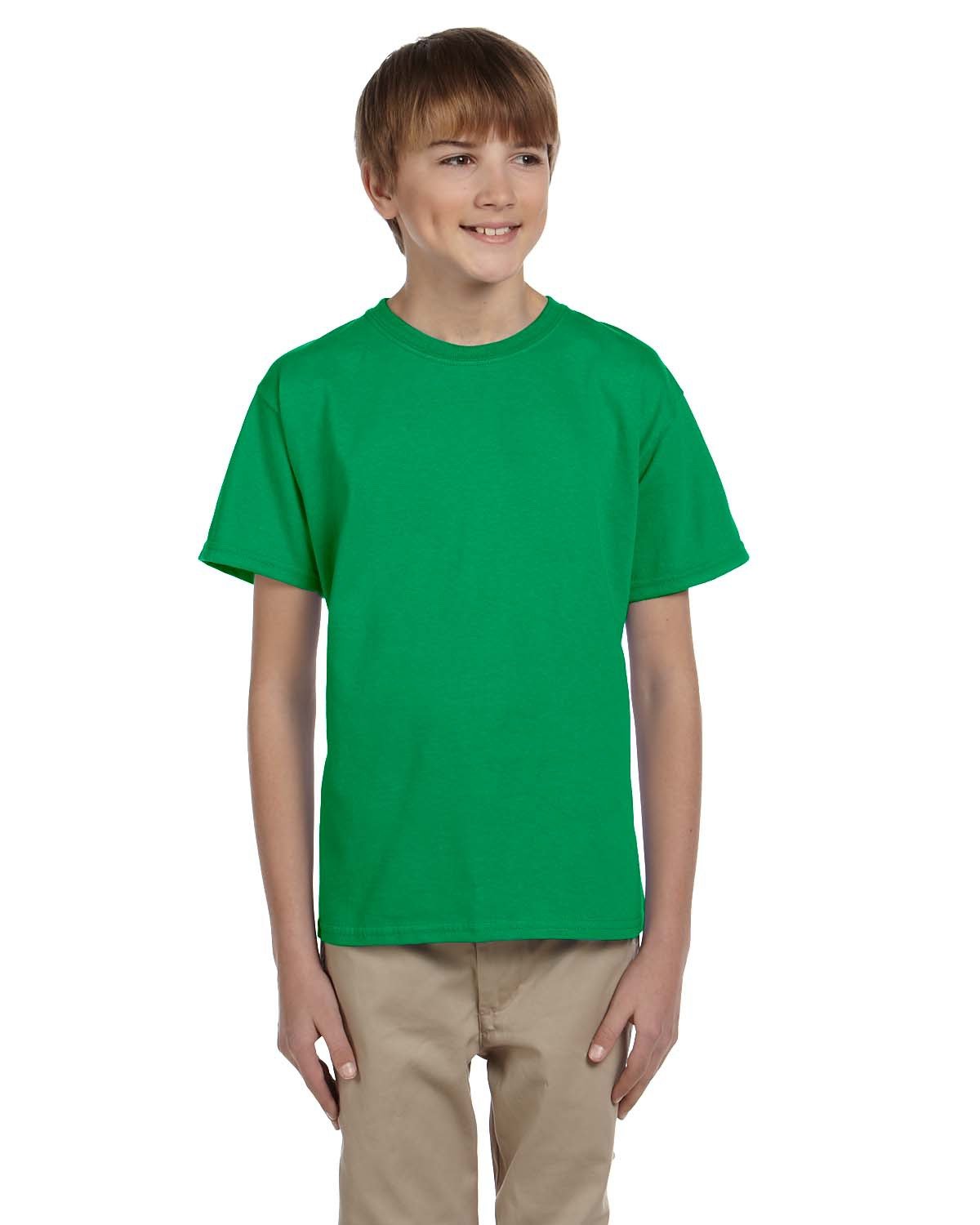 Gildan G200B Youth Ultra Cotton Short Sleeve Fashion Tee Blank Stylish T-Shirt - Picture 14 of 33
