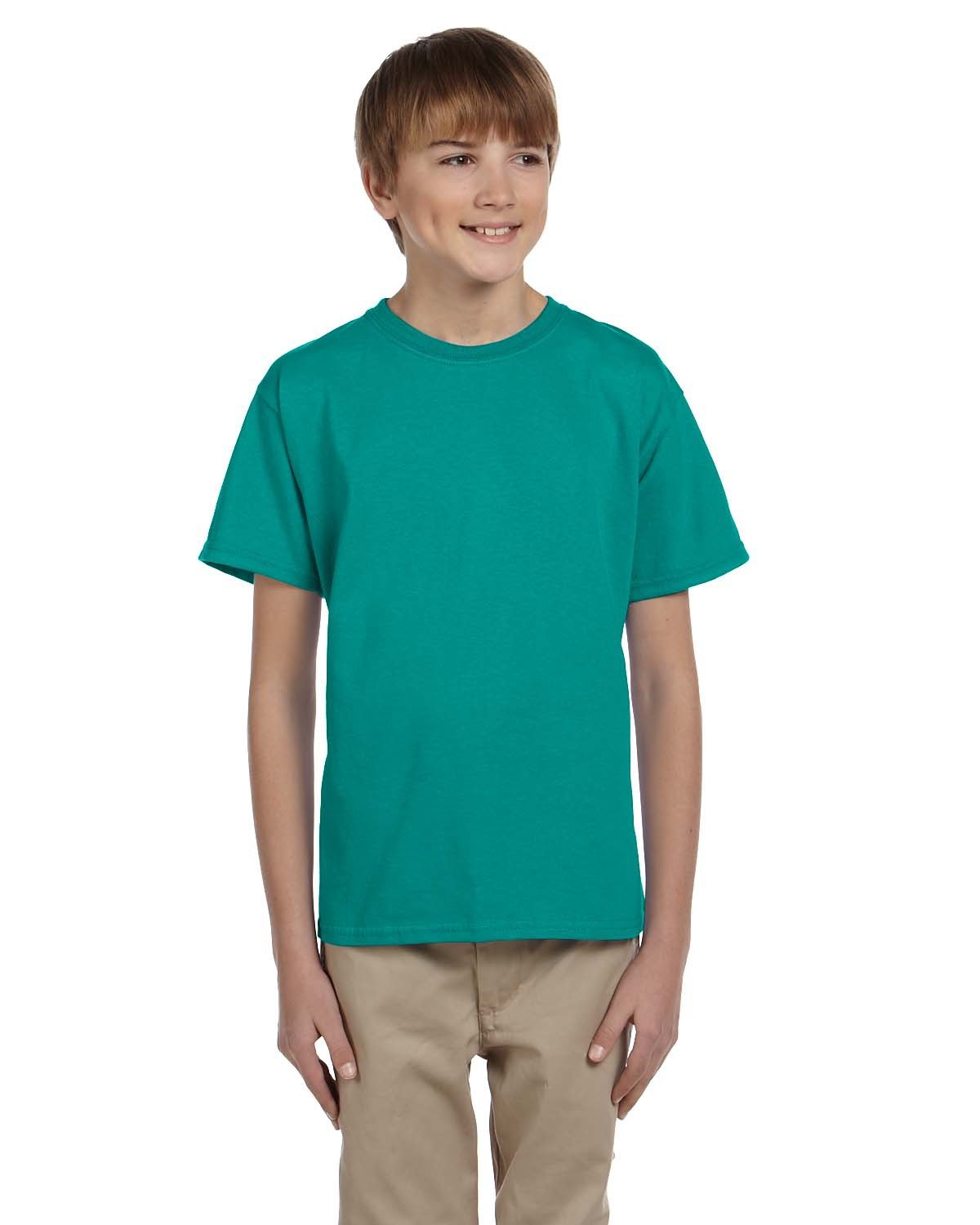 Gildan G200B Youth Ultra Cotton Short Sleeve Fashion Tee Blank Stylish T-Shirt - Picture 15 of 33