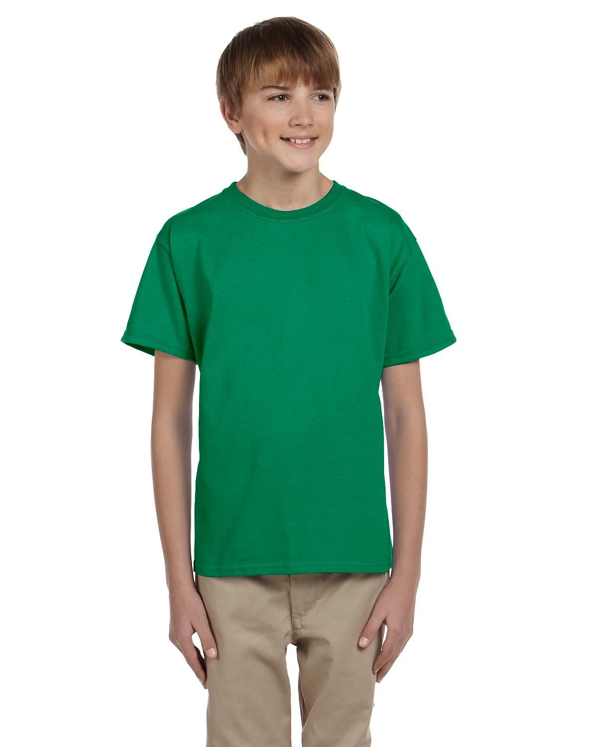 Gildan G200B Youth Ultra Cotton Short Sleeve Fashion Tee Blank Stylish T-Shirt - Picture 16 of 33
