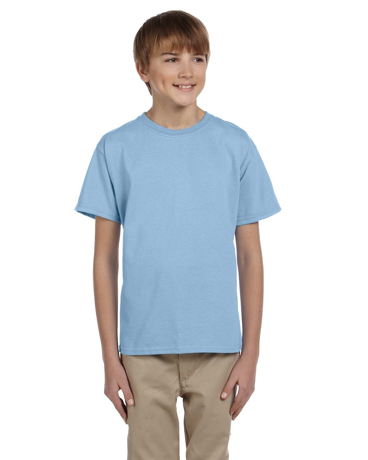 Gildan G200B Youth Ultra Cotton Short Sleeve Fashion Tee Blank Stylish T-Shirt - Picture 17 of 33