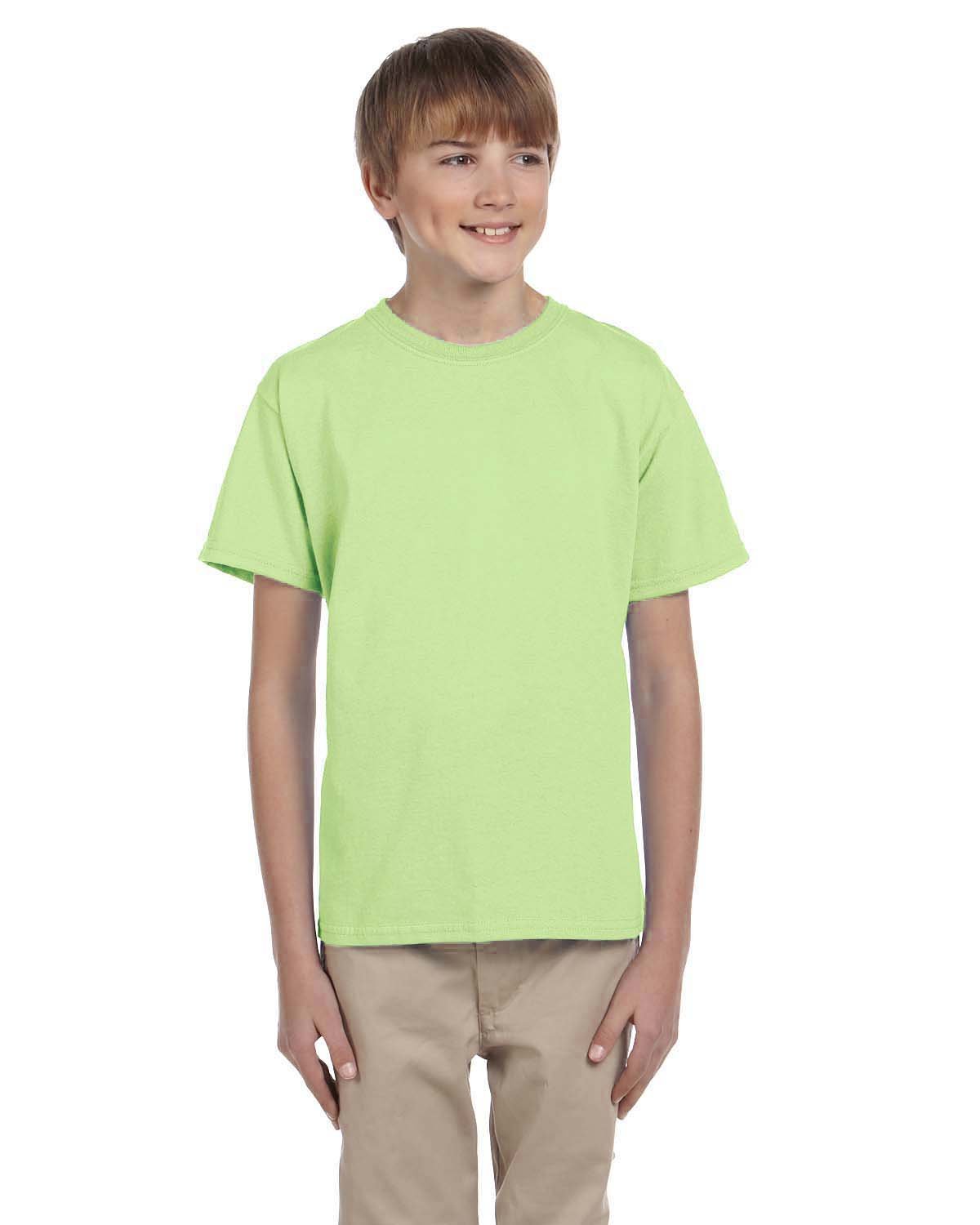 Gildan G200B Youth Ultra Cotton Short Sleeve Fashion Tee Blank Stylish T-Shirt - Picture 21 of 33