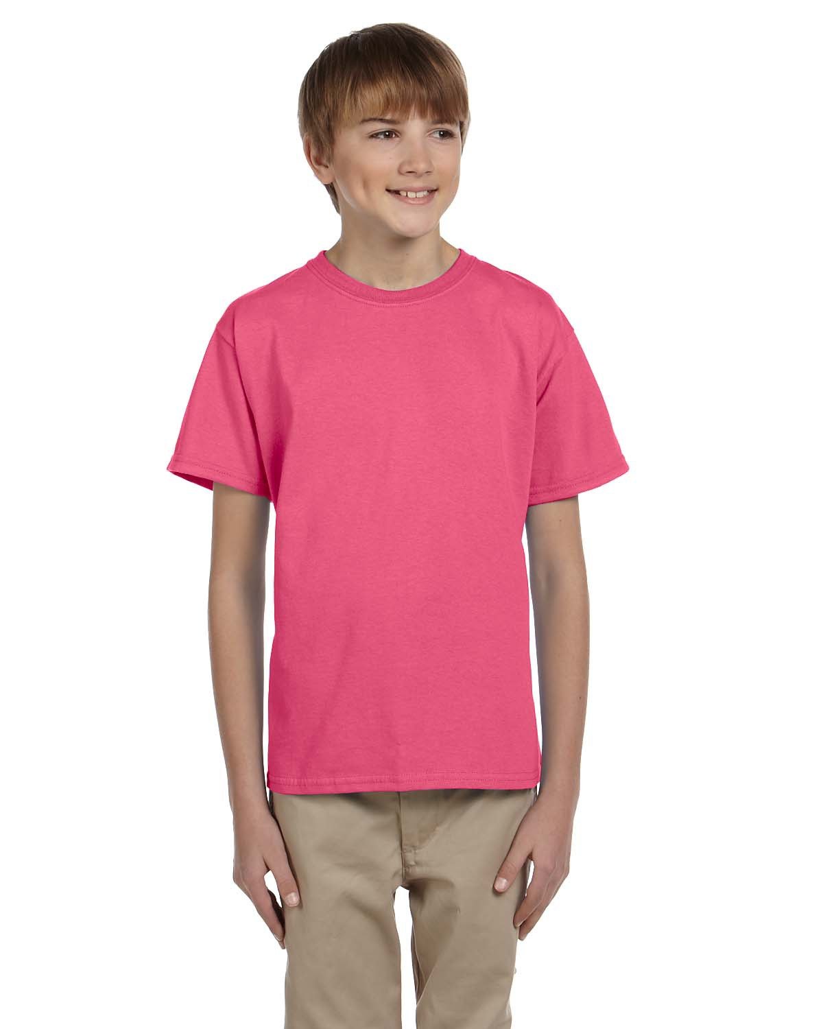Gildan G200B Youth Ultra Cotton Short Sleeve Fashion Tee Blank Stylish T-Shirt - Picture 30 of 33