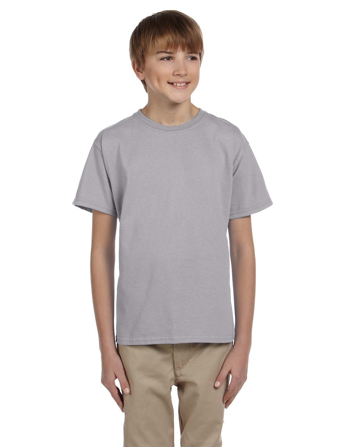 Gildan G200B Youth Ultra Cotton Short Sleeve Fashion Tee Blank Stylish T-Shirt - Picture 32 of 33