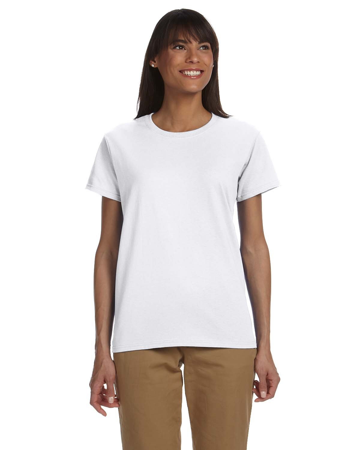 Gildan G200L Ladies Ultra Cotton Classic Fit T Shirt Blank Tee Stylish T-Shirt - Picture 13 of 13