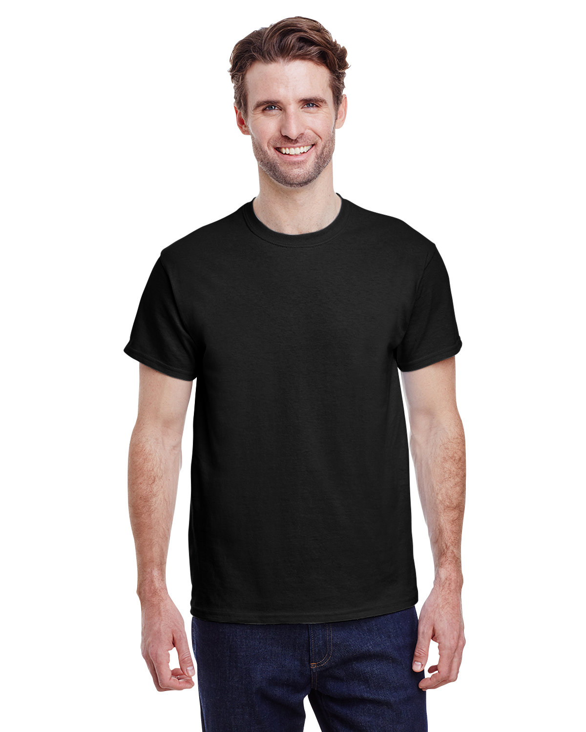 Gildan G200 Adult Ultra Cotton Fashion T Shirt Short Sleeve Stylish T-Shirt - Picture 7 of 62