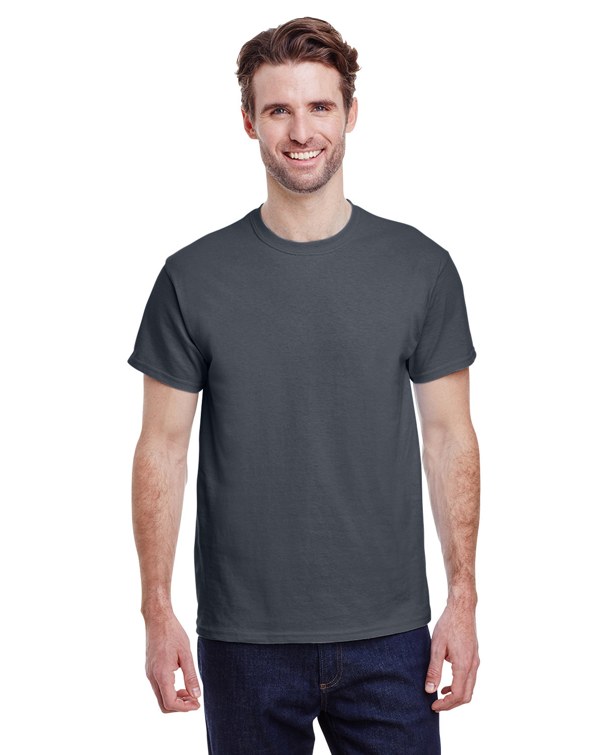 Gildan G200 Adult Ultra Cotton Fashion T Shirt Short Sleeve Stylish T-Shirt - Picture 11 of 62