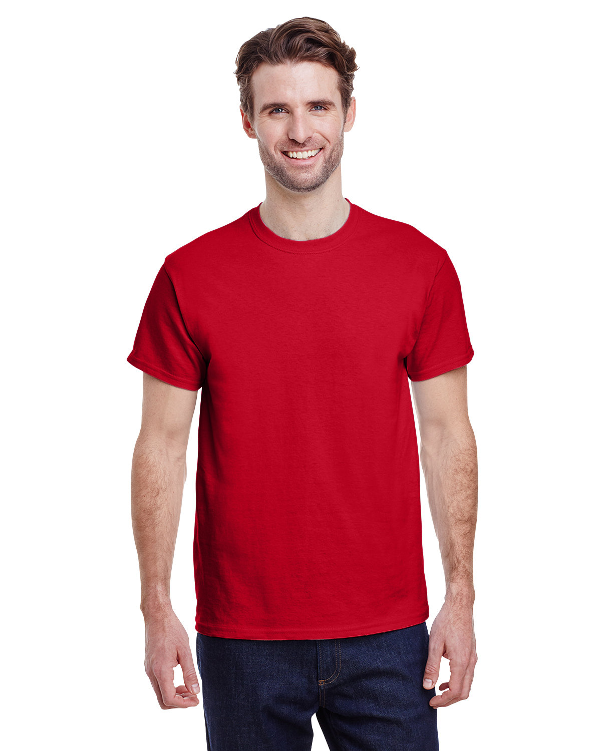 Gildan G200 Adult Ultra Cotton Fashion T Shirt Short Sleeve Stylish T-Shirt - Picture 12 of 62