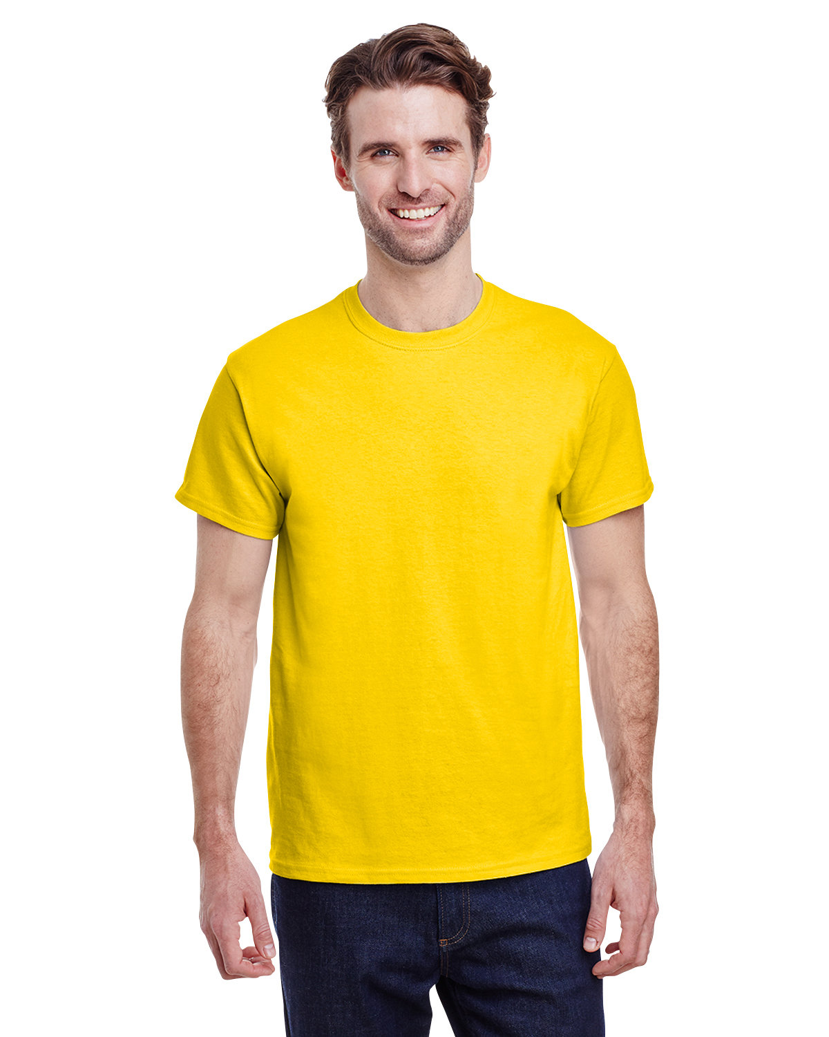 Gildan G200 Adult Ultra Cotton Fashion T Shirt Short Sleeve Stylish T-Shirt - Picture 14 of 62