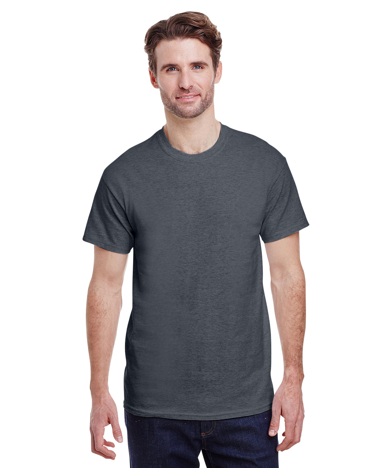 Gildan G200 Adult Ultra Cotton Fashion T Shirt Short Sleeve Stylish T-Shirt - Picture 16 of 62
