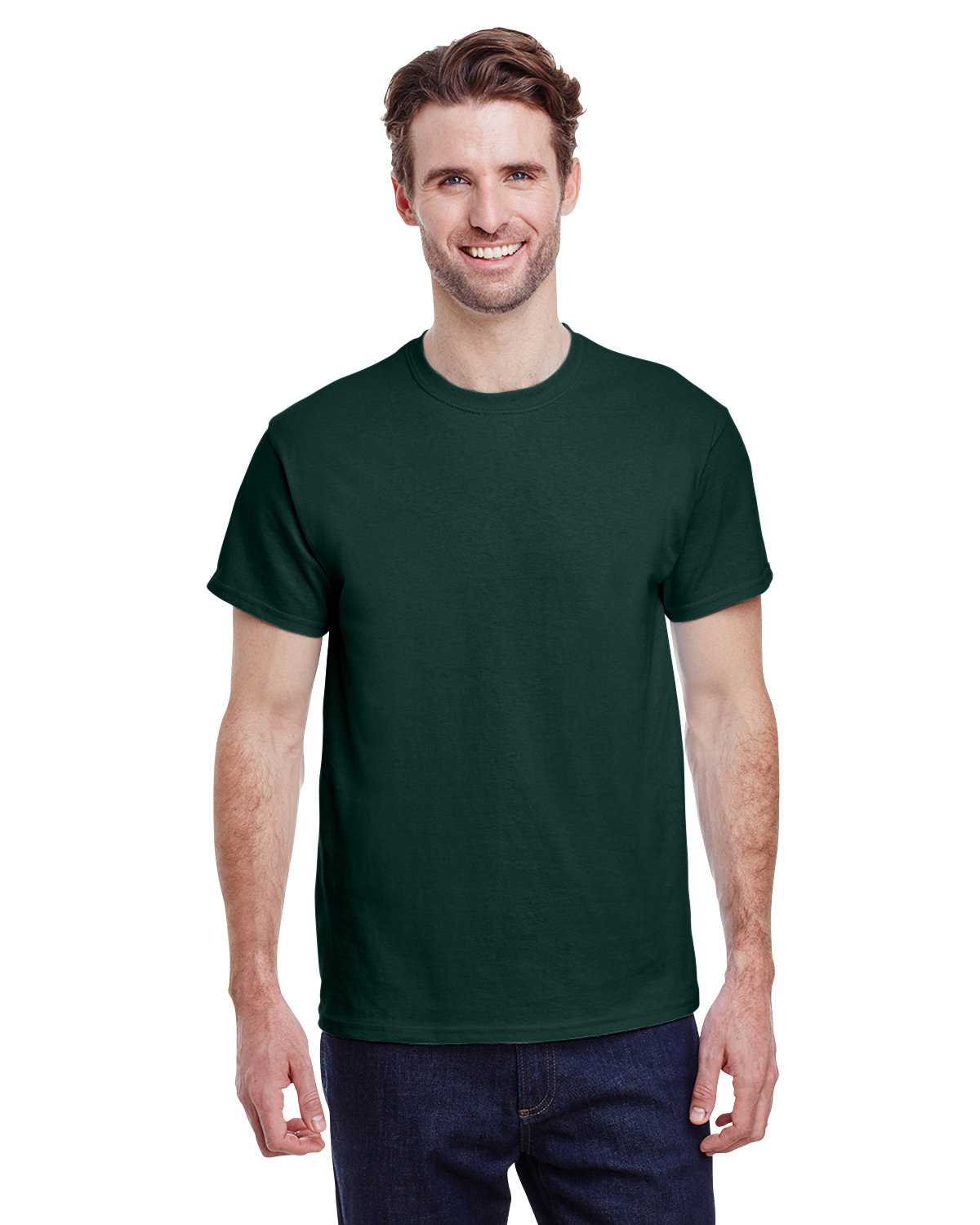 Gildan G200 Adult Ultra Cotton Fashion T Shirt Short Sleeve Stylish T-Shirt - Picture 17 of 62