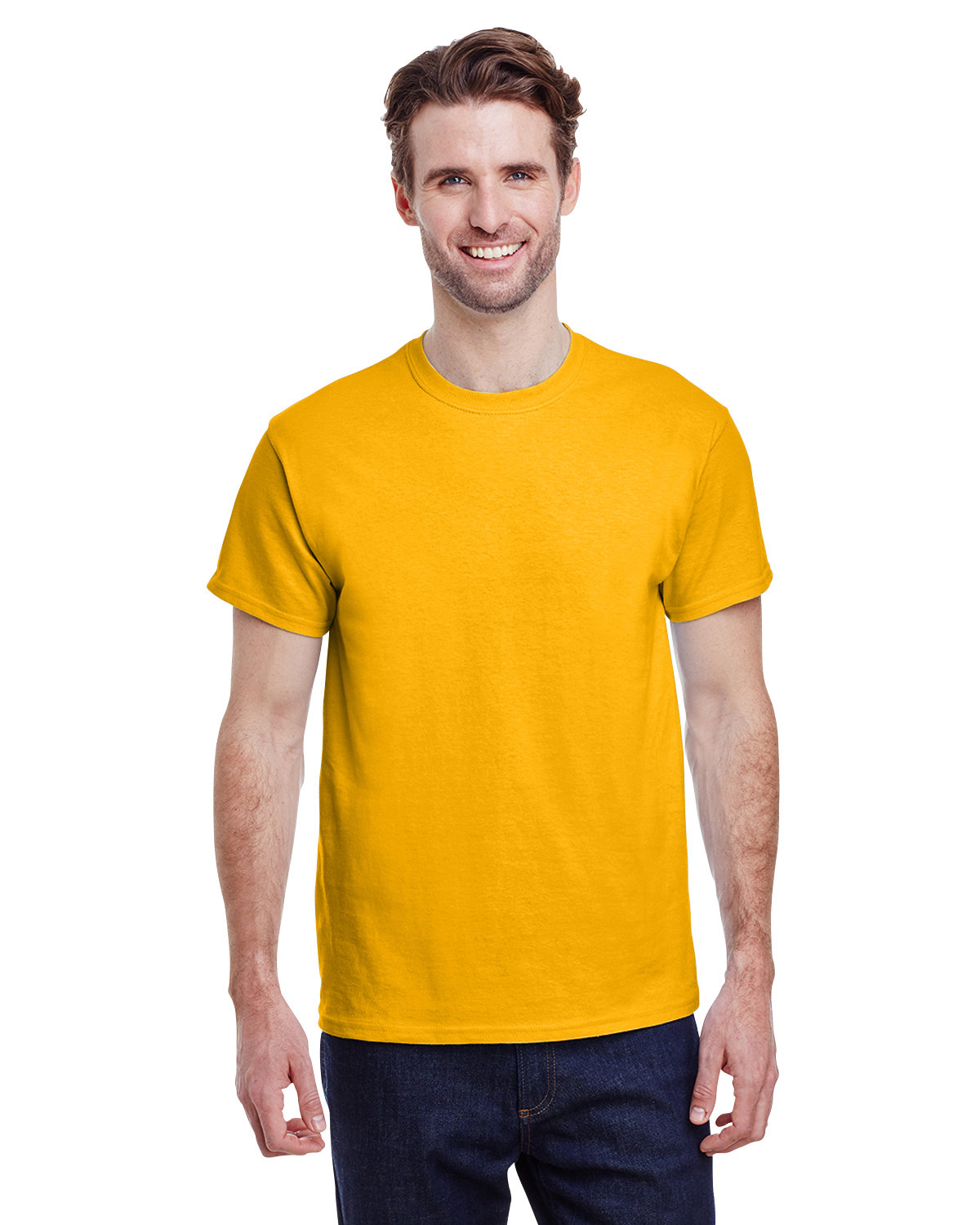 Gildan G200 Adult Ultra Cotton Fashion T Shirt Short Sleeve Stylish T-Shirt - Picture 19 of 62