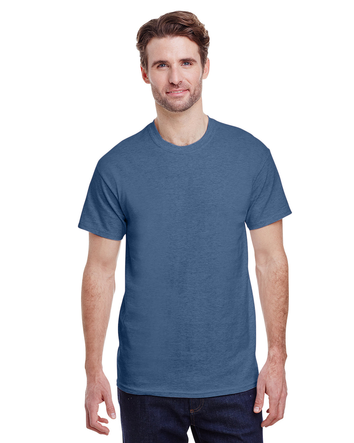 Gildan G200 Adult Ultra Cotton Fashion T Shirt Short Sleeve Stylish T-Shirt - Picture 21 of 62