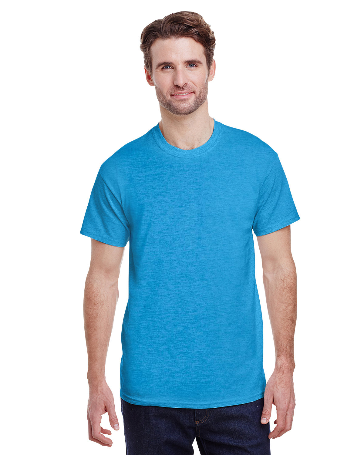 Gildan G200 Adult Ultra Cotton Fashion T Shirt Short Sleeve Stylish T-Shirt - Picture 23 of 62