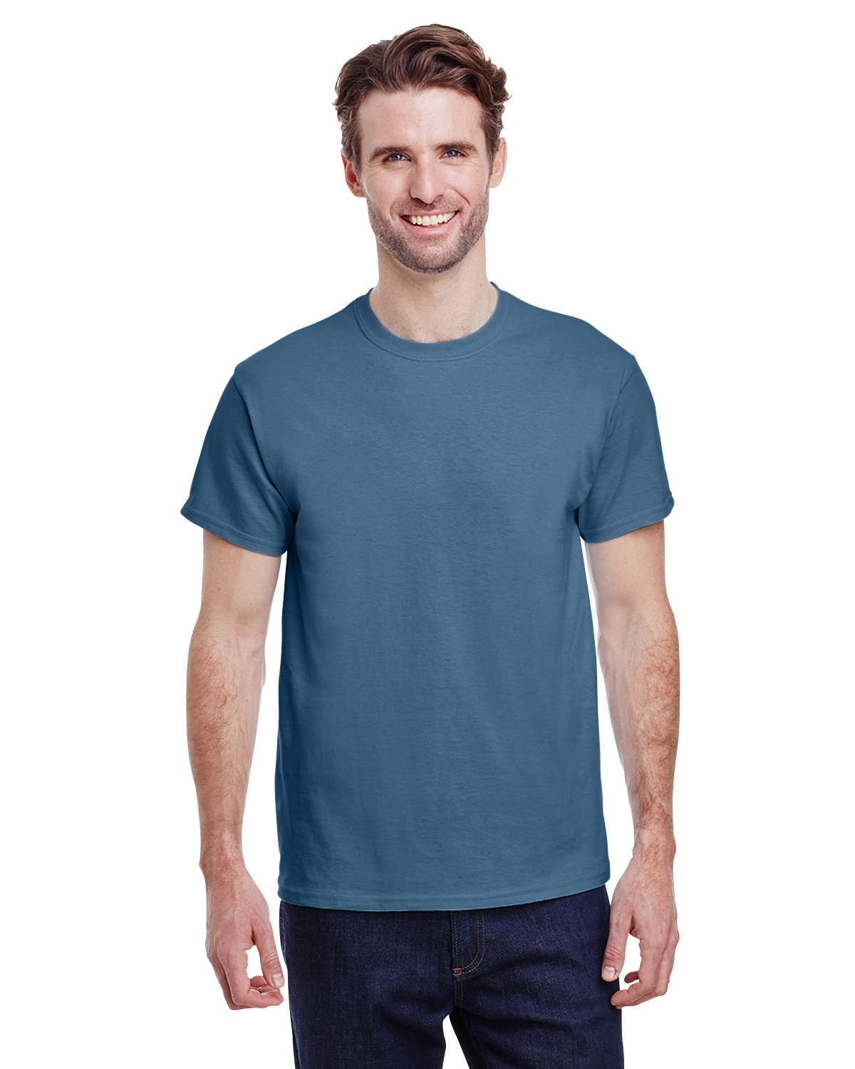 Gildan G200 Adult Ultra Cotton Fashion T Shirt Short Sleeve Stylish T-Shirt - Picture 26 of 62