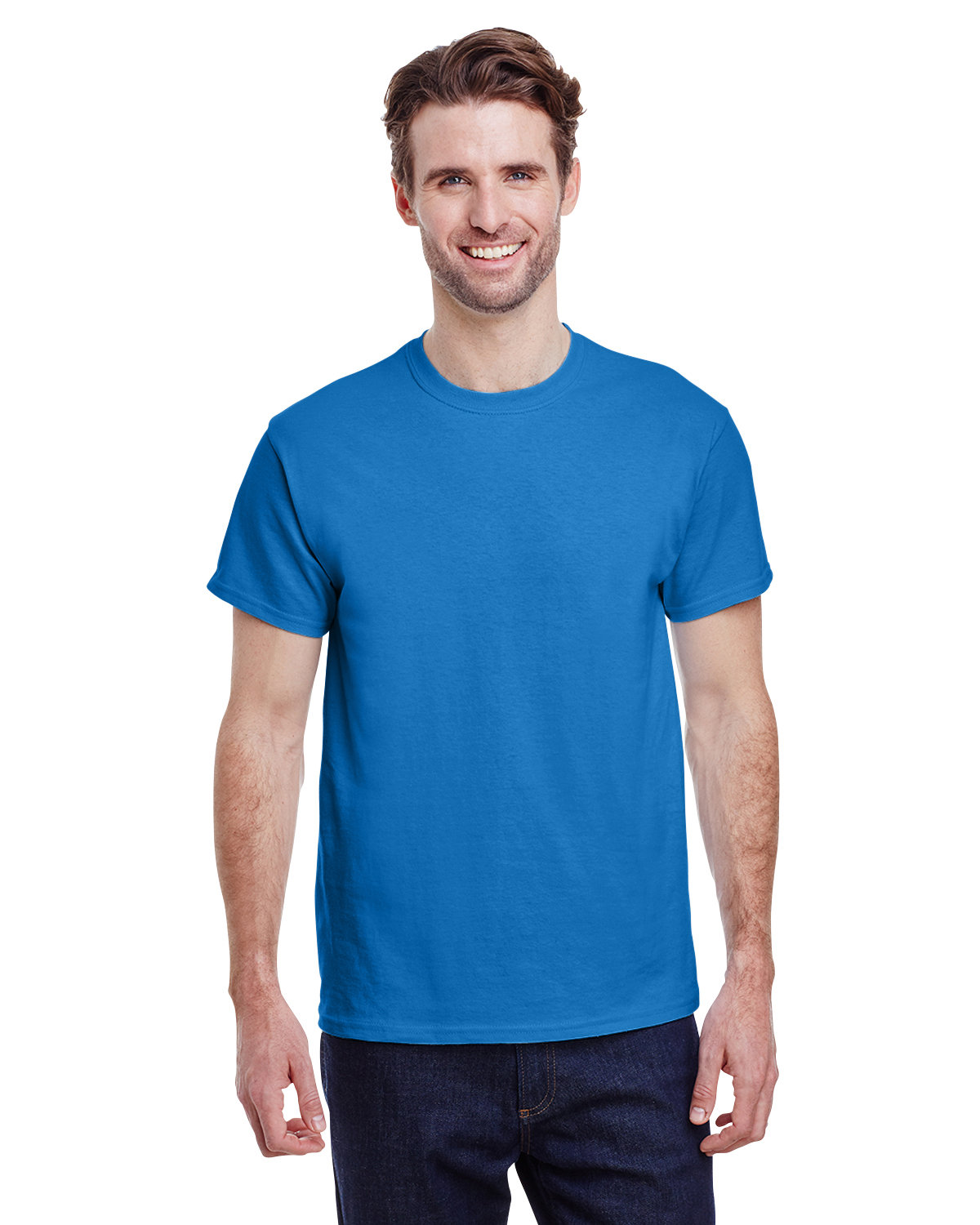 Gildan G200 Adult Ultra Cotton Fashion T Shirt Short Sleeve Stylish T-Shirt - Picture 27 of 62