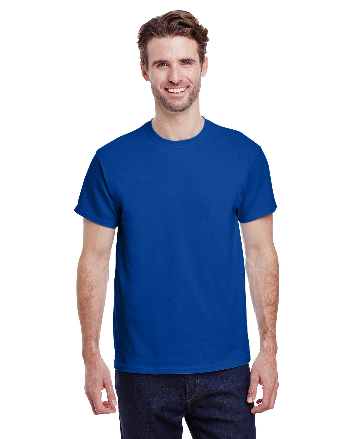 Gildan G200 Adult Ultra Cotton Fashion T Shirt Short Sleeve Stylish T-Shirt - Picture 36 of 62