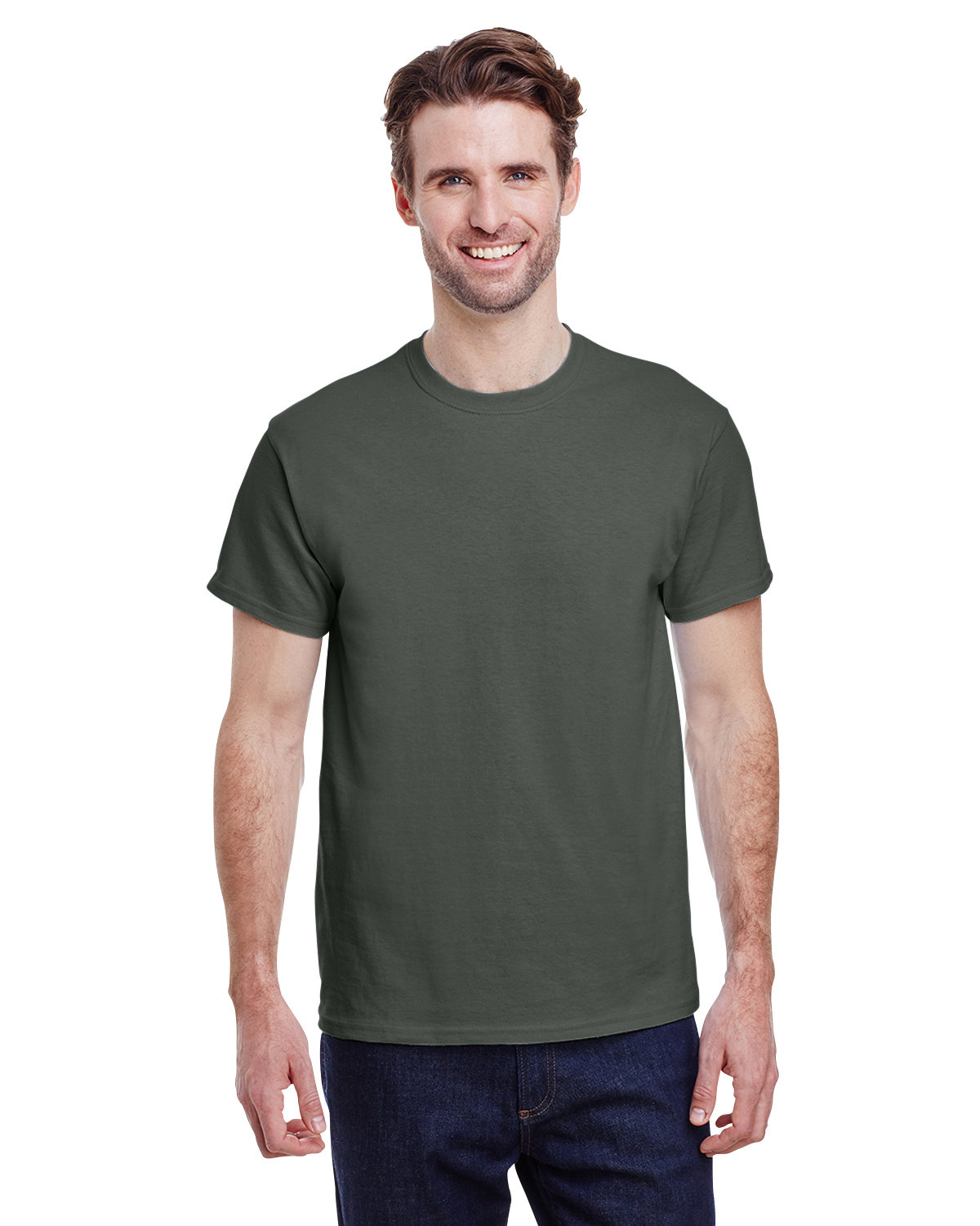 Gildan G200 Adult Ultra Cotton Fashion T Shirt Short Sleeve Stylish T-Shirt - Picture 37 of 62