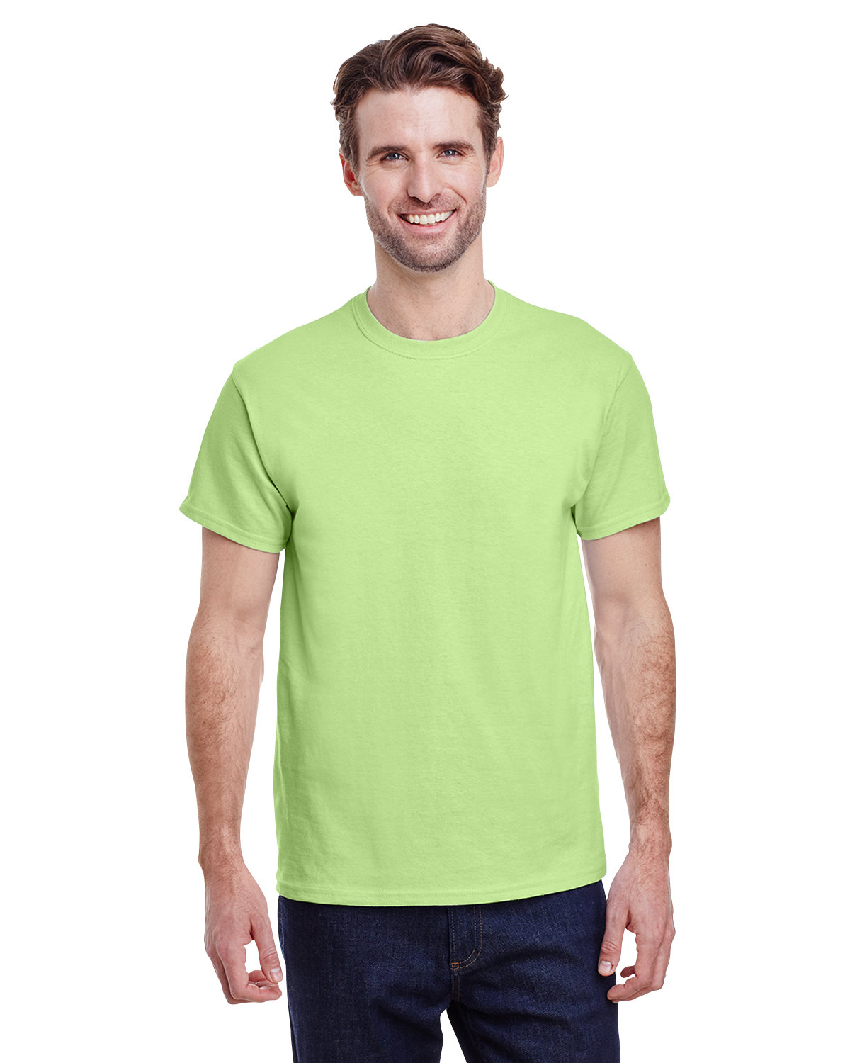 Gildan G200 Adult Ultra Cotton Fashion T Shirt Short Sleeve Stylish T-Shirt - Picture 38 of 62