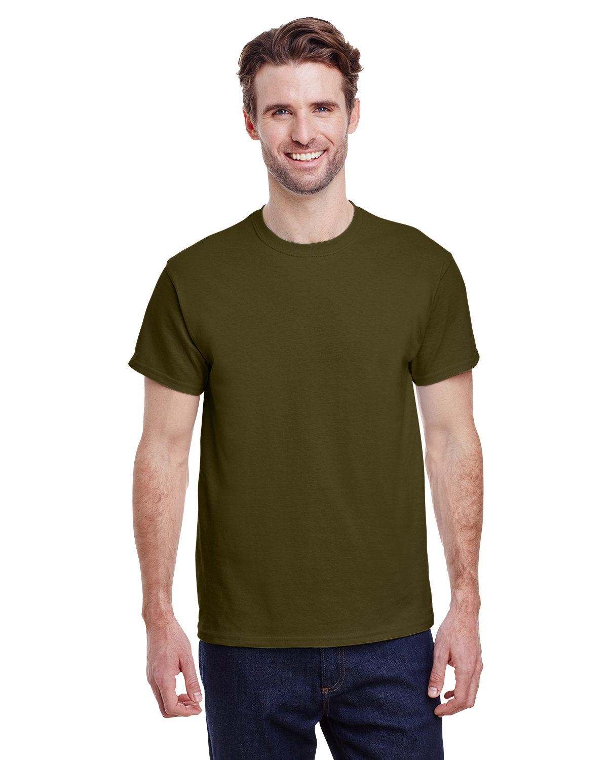 Gildan G200 Adult Ultra Cotton Fashion T Shirt Short Sleeve Stylish T-Shirt - Picture 41 of 62