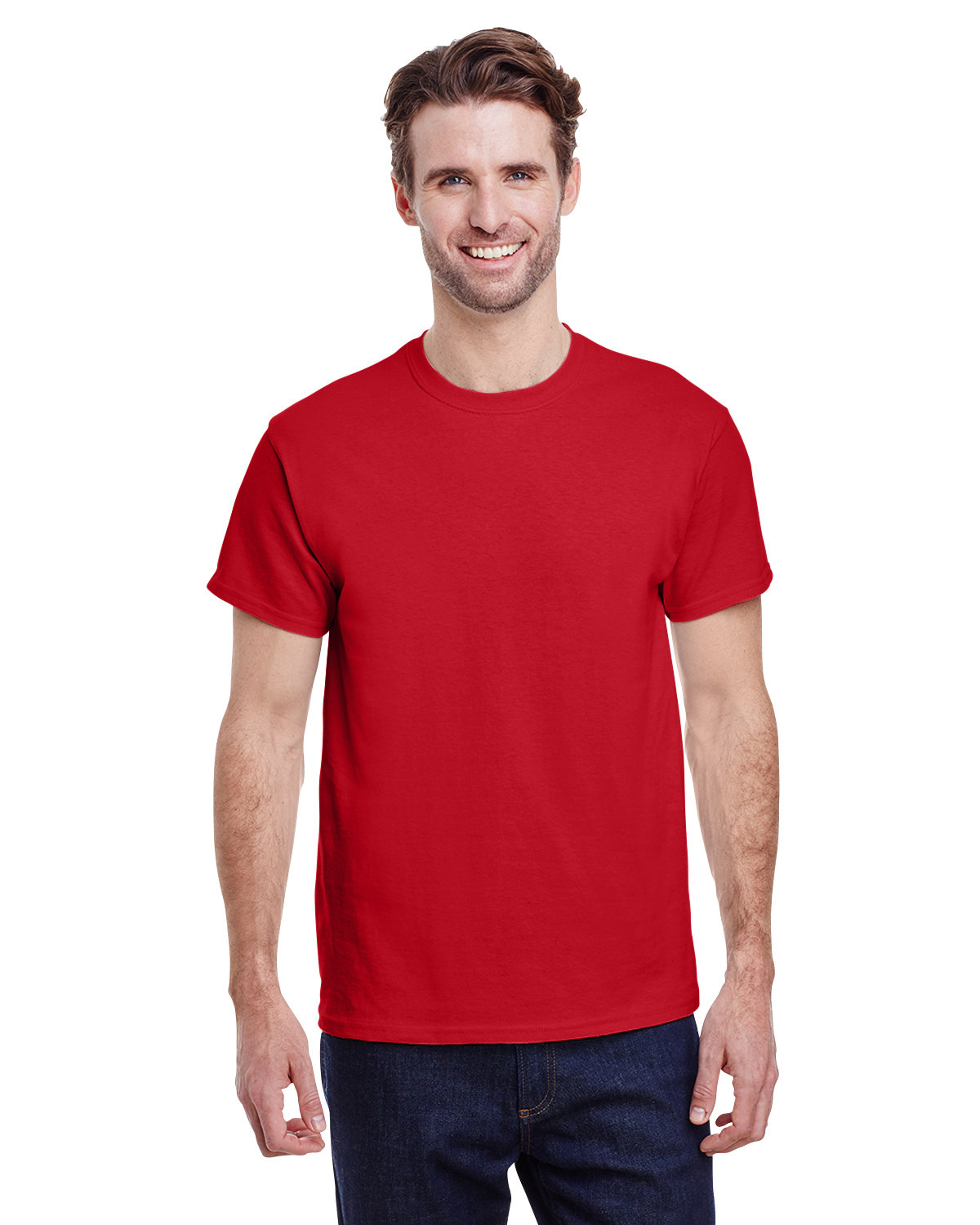 Gildan G200 Adult Ultra Cotton Fashion T Shirt Short Sleeve Stylish T-Shirt - Picture 48 of 62