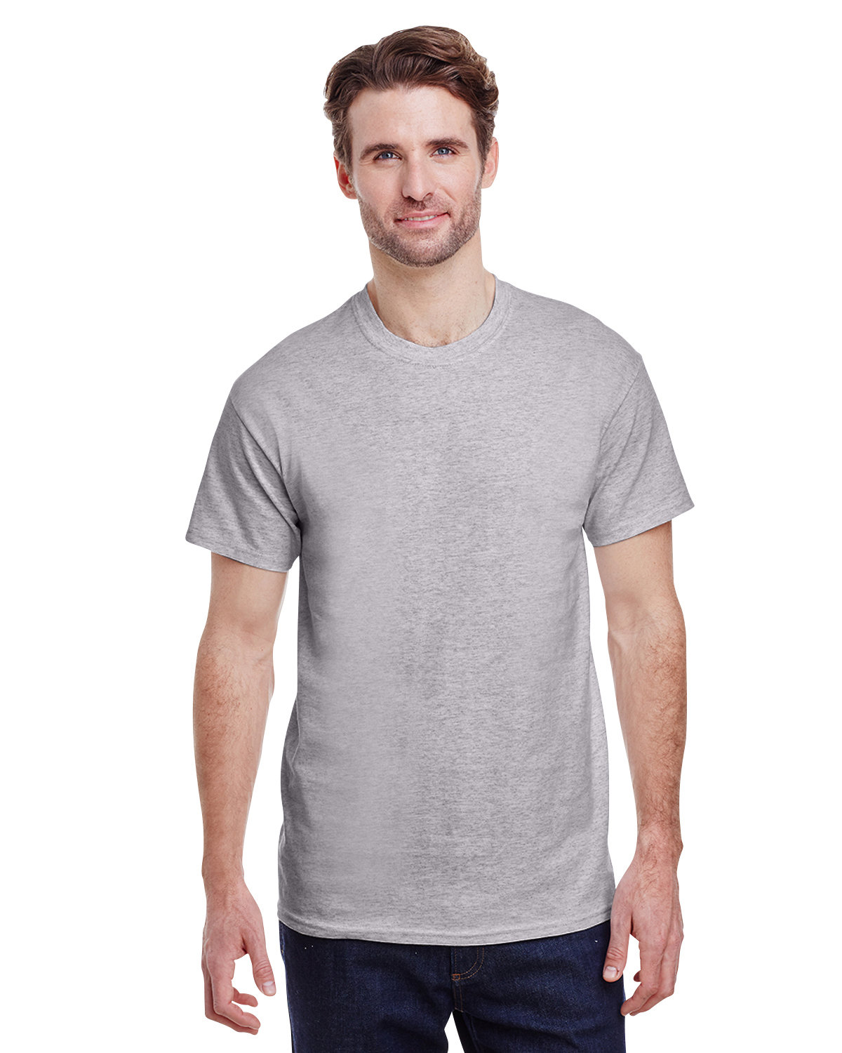 Gildan G200 Adult Ultra Cotton Fashion T Shirt Short Sleeve Stylish T-Shirt - Picture 56 of 62