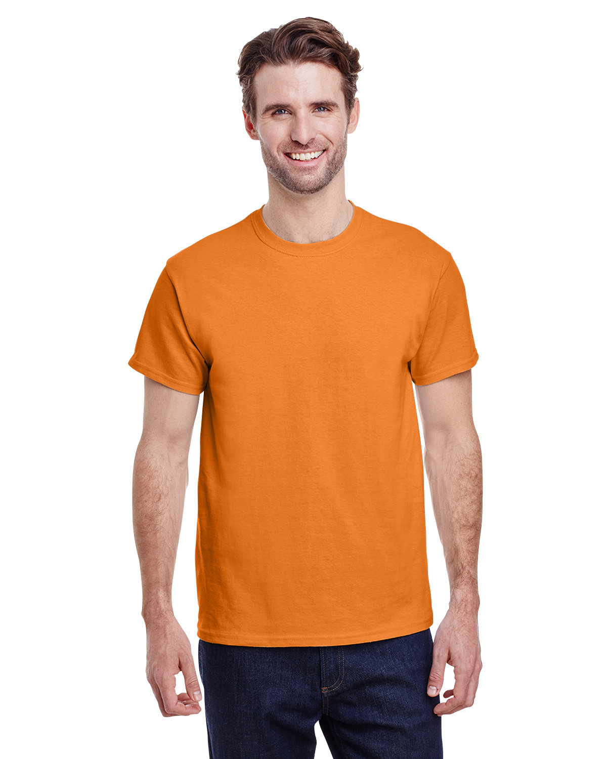 Gildan G200 Adult Ultra Cotton Fashion T Shirt Short Sleeve Stylish T-Shirt - Picture 59 of 62