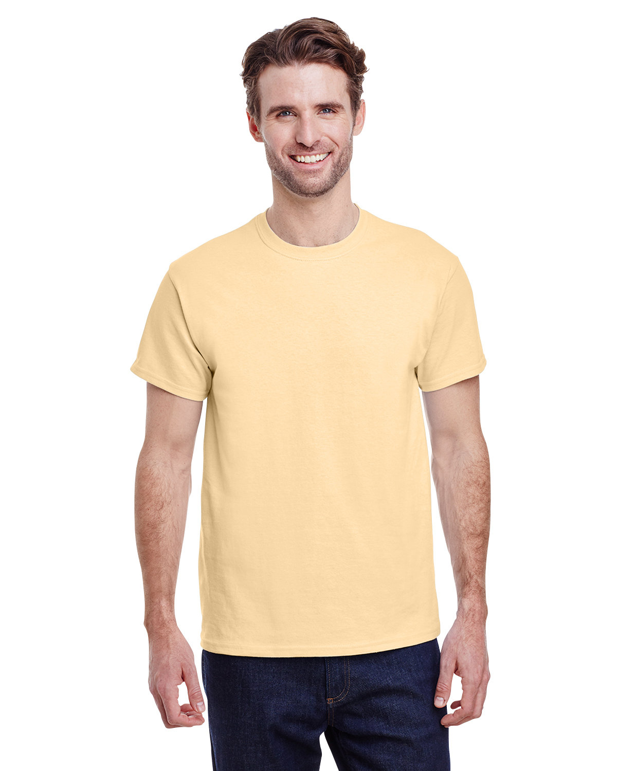 Gildan G200 Adult Ultra Cotton Fashion T Shirt Short Sleeve Stylish T-Shirt - Picture 61 of 62