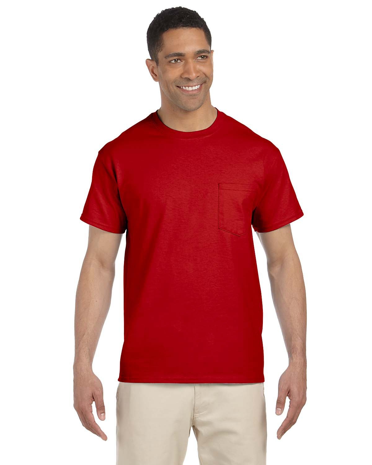 5 Pack Of Gildan G230 Adult Ultra Cotton Pocket T Shirt Stylish T-Shirt - Picture 10 of 16