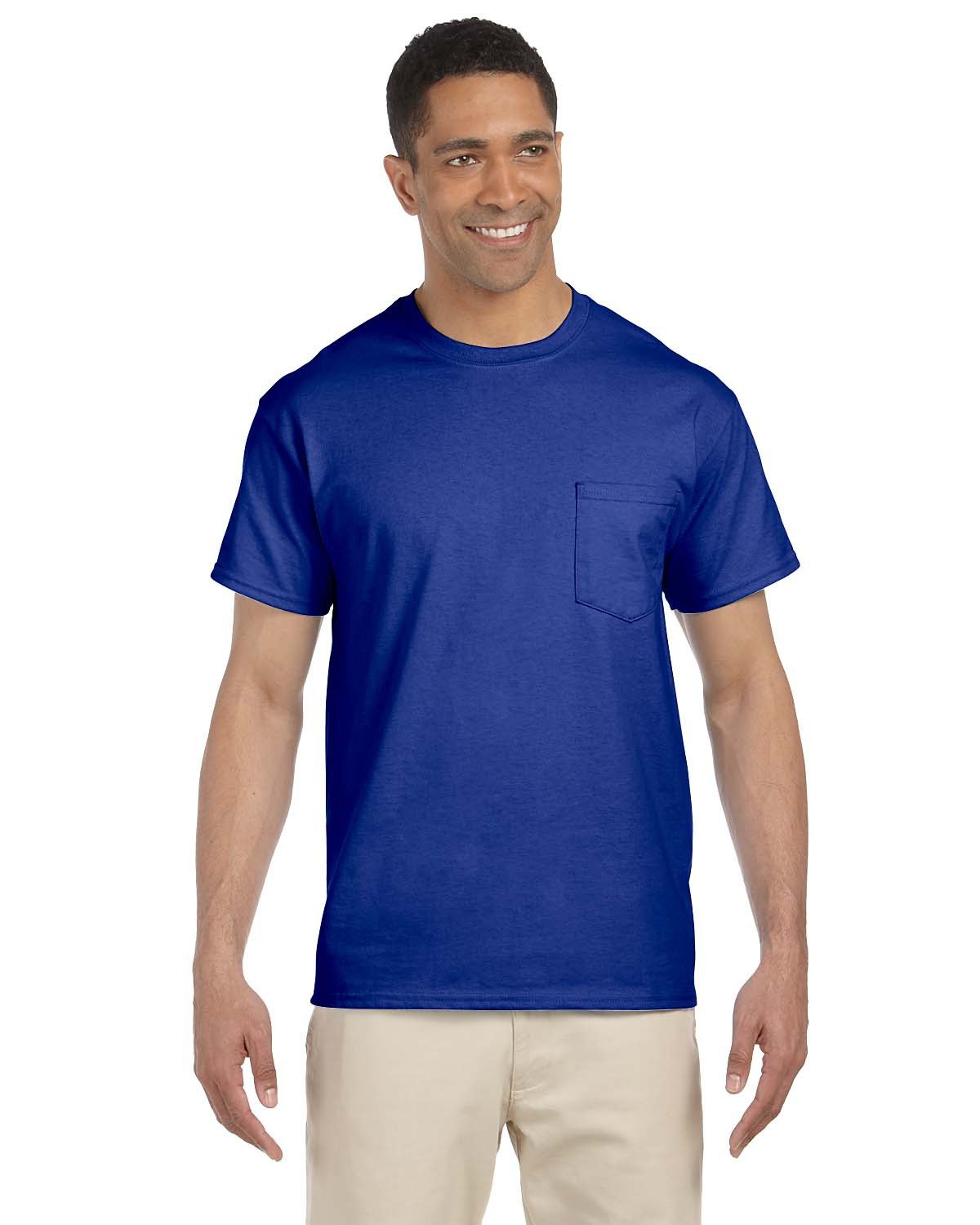 5 Pack Of Gildan G230 Adult Ultra Cotton Pocket T Shirt Stylish T-Shirt - Picture 11 of 16