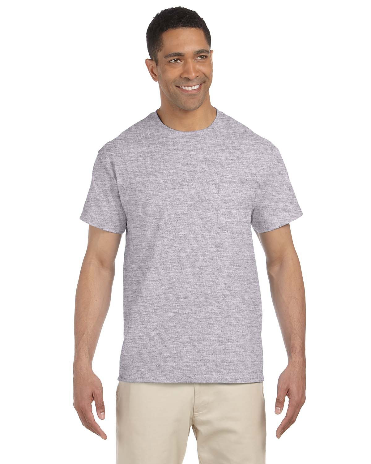 5 Pack Of Gildan G230 Adult Ultra Cotton Pocket T Shirt Stylish T-Shirt - Picture 15 of 16