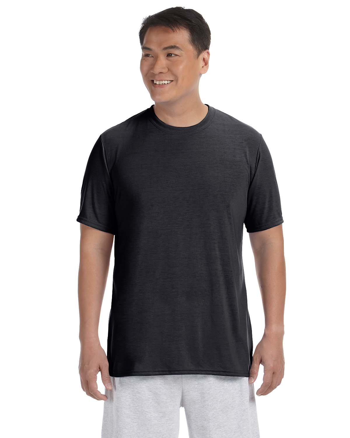 2 Pack Of Gildan G420 Adult Aqua FX Freshcare Tee Performance Stylish T-Shirt