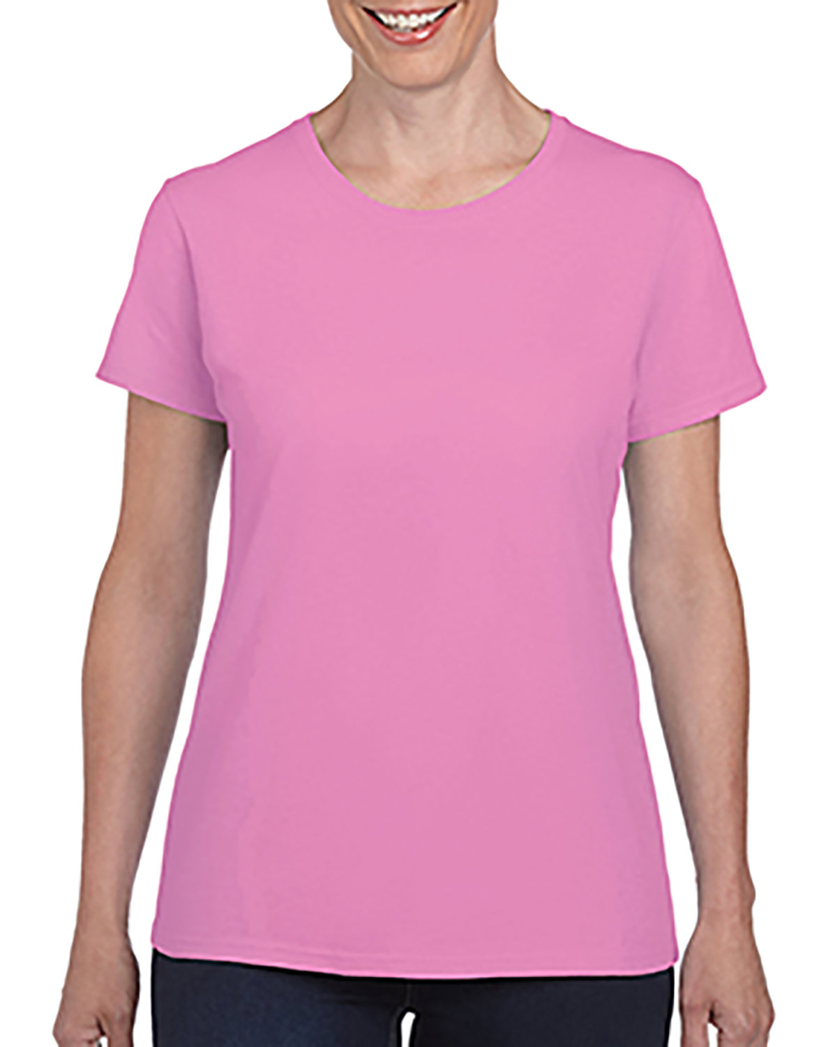 Gildan G500L Ladies Solid Heavy Cotton Short Sleeve Plain Blank Casual T-Shirt - Picture 18 of 33