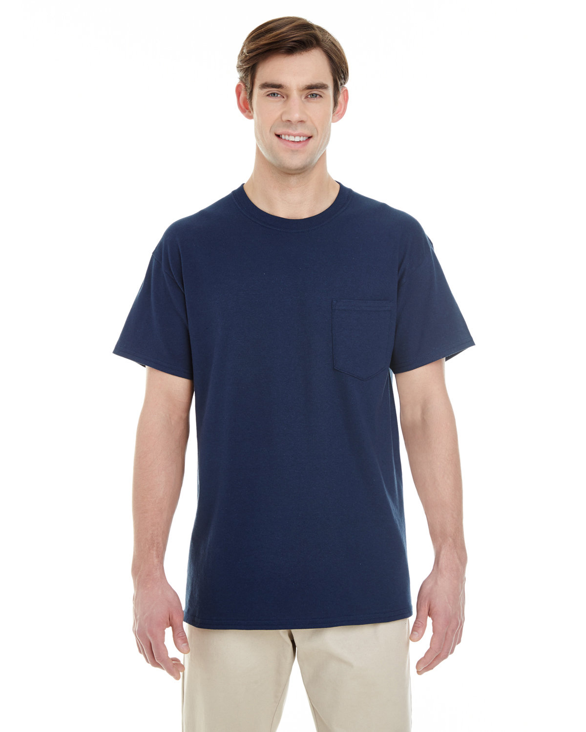3 Pack Of Gildan G530 Unisex Heavy Cotton Pocket T Shirt Stylish T-Shirt - Picture 7 of 14