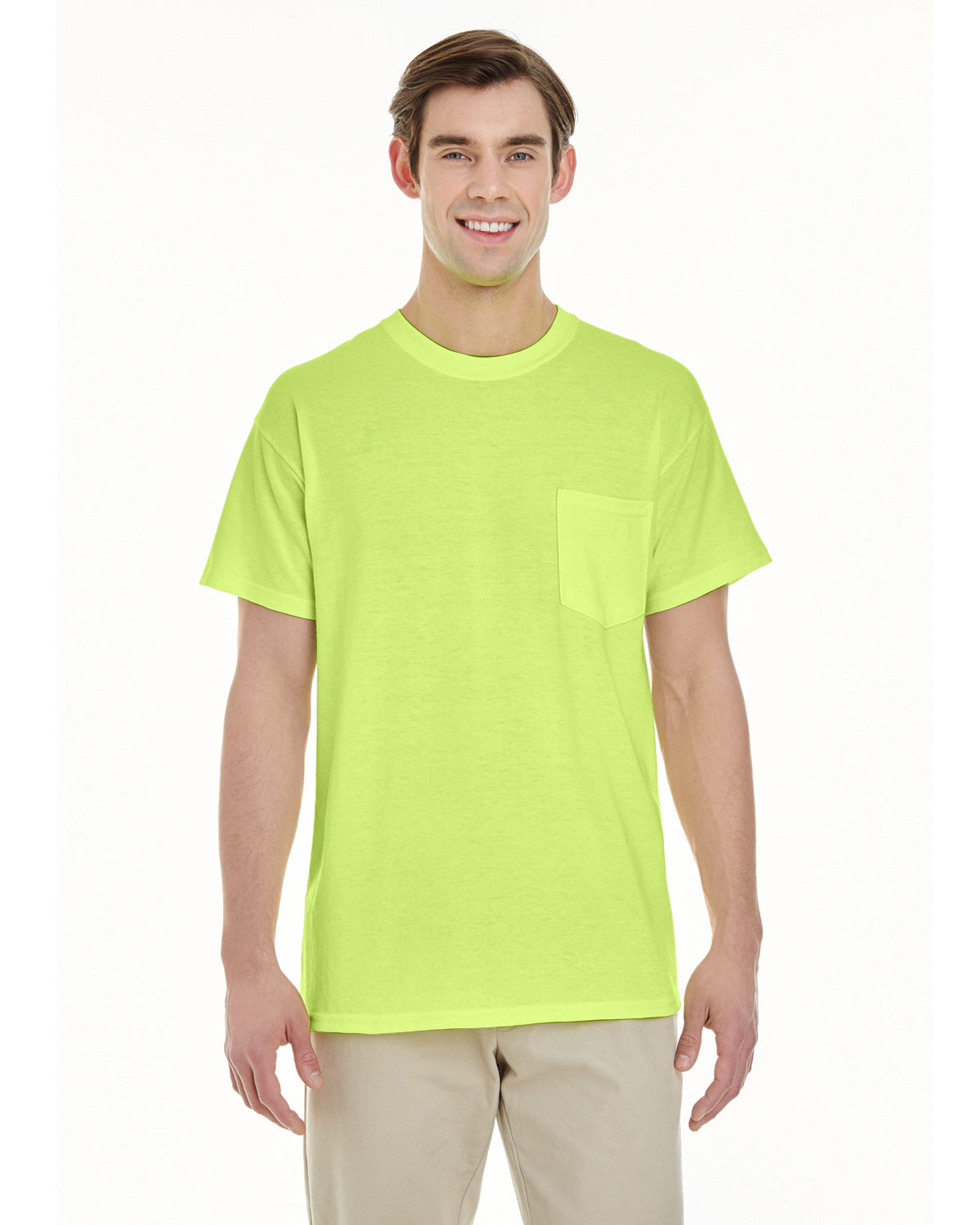 3 Pack Of Gildan G530 Unisex Heavy Cotton Pocket T Shirt Stylish T-Shirt - Picture 11 of 14