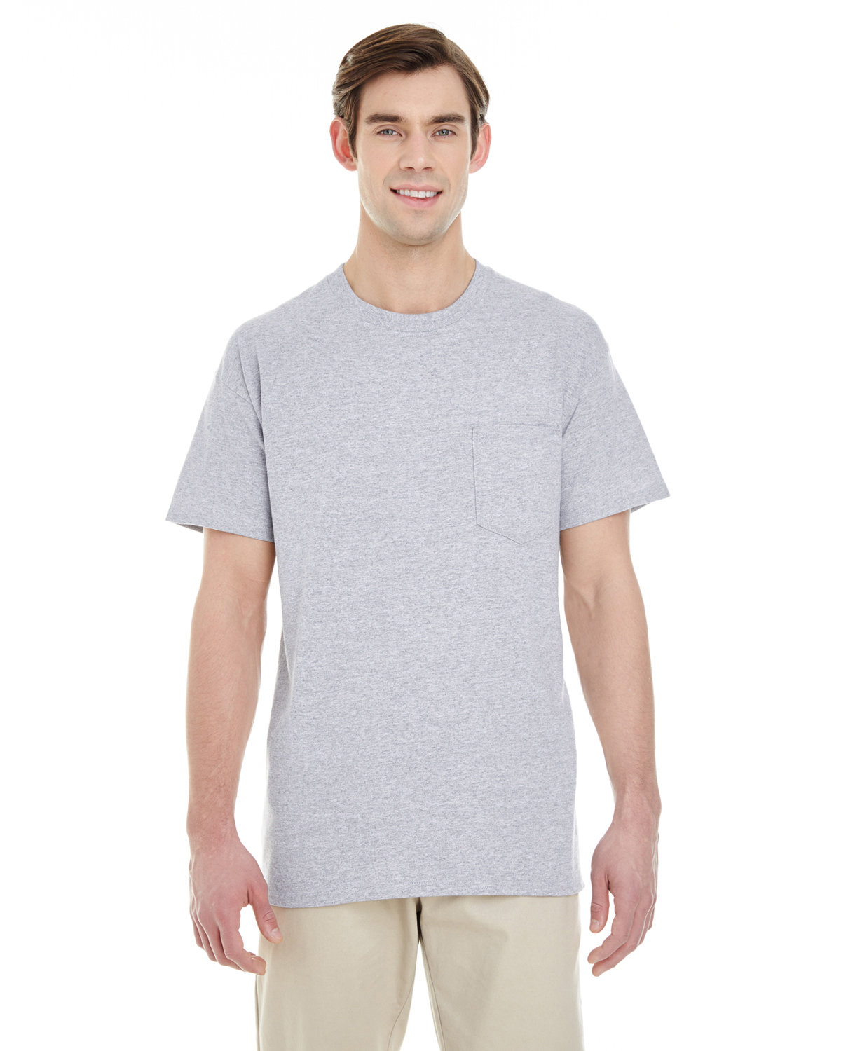 3 Pack Of Gildan G530 Unisex Heavy Cotton Pocket T Shirt Stylish T-Shirt - Picture 13 of 14