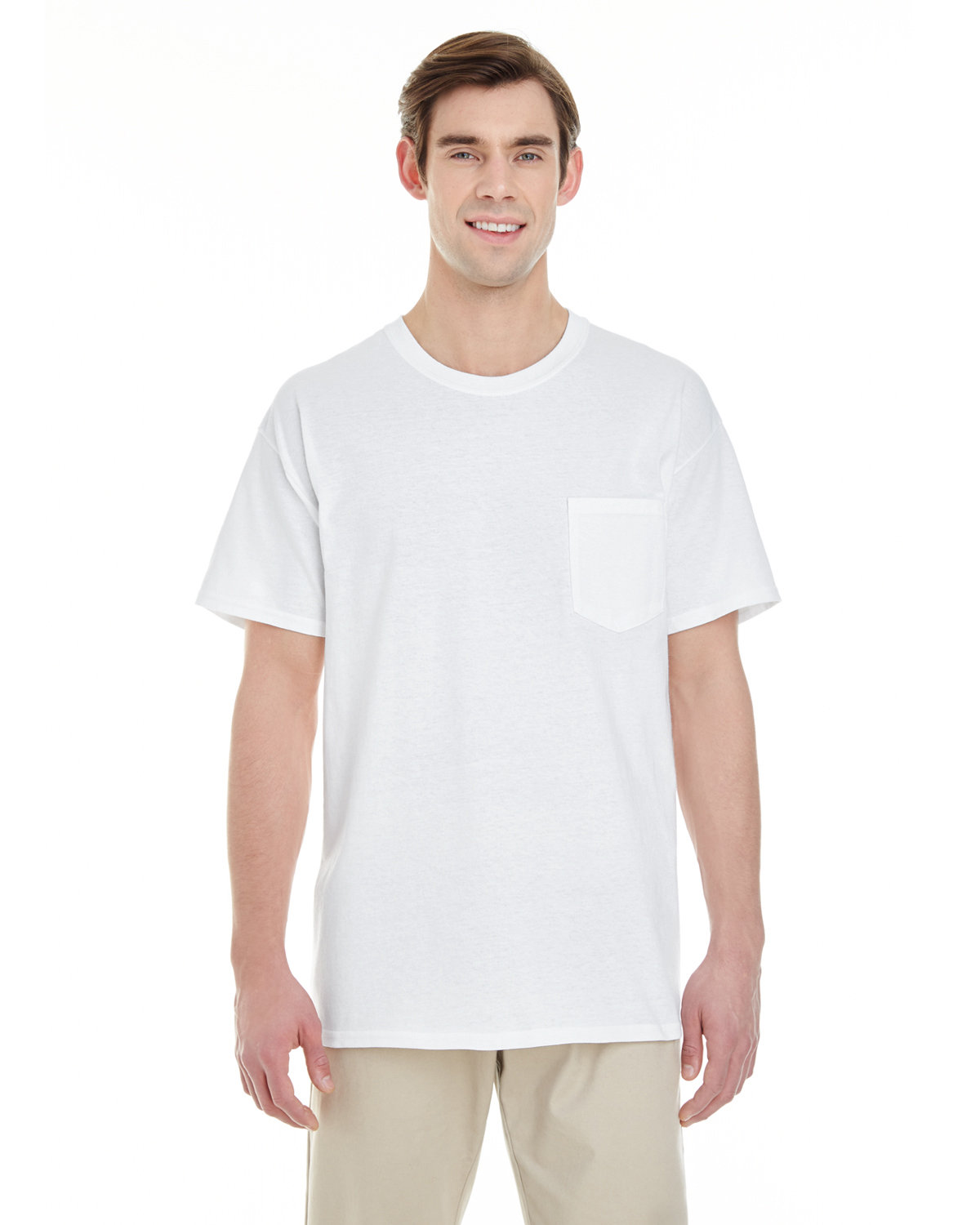 3 Pack Of Gildan G530 Unisex Heavy Cotton Pocket T Shirt Stylish T-Shirt - Picture 14 of 14
