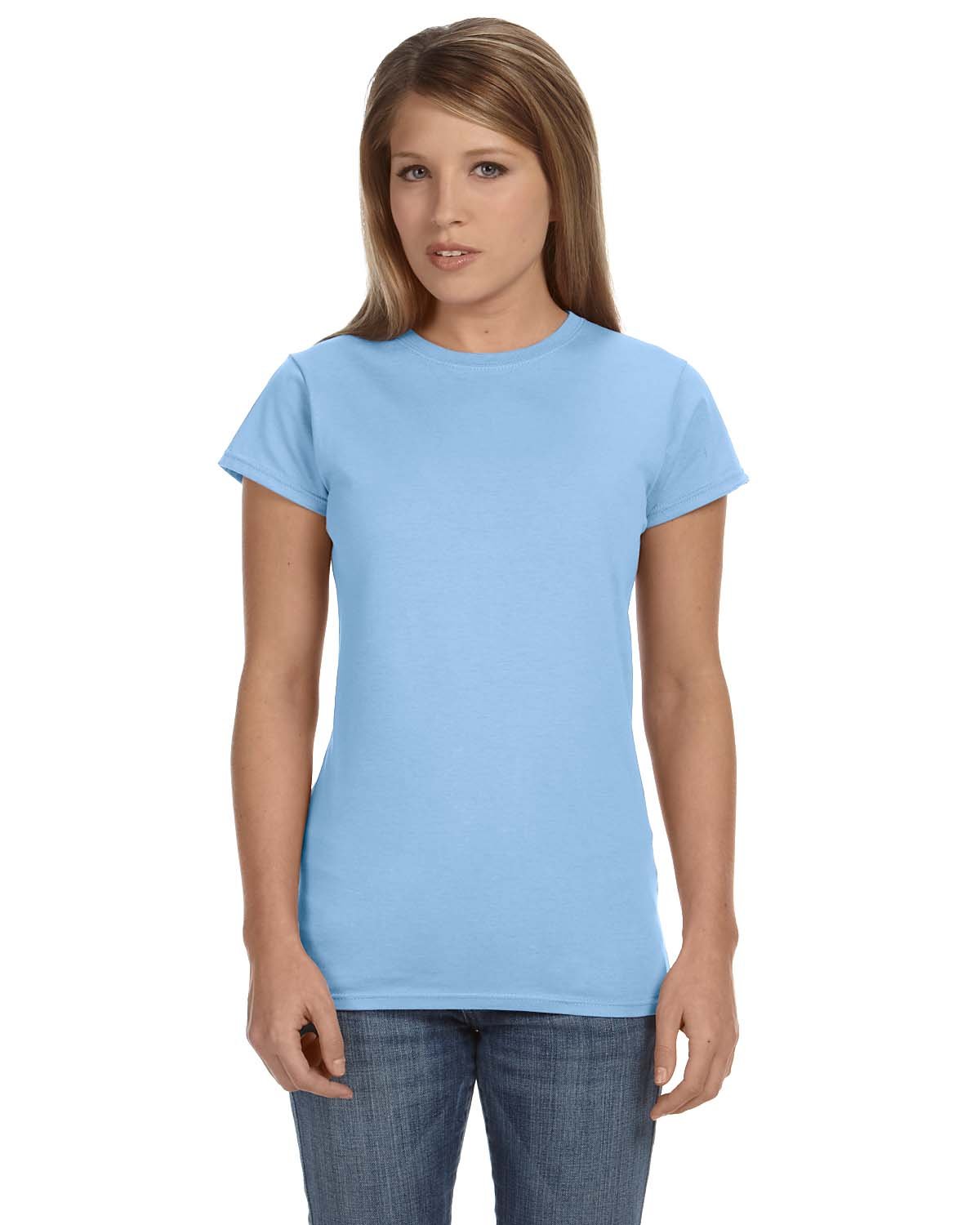 Gildan G640L Ladies Softstyle Fitted Short Sleeve T Shirt Stylish T-Shirt - Picture 12 of 22