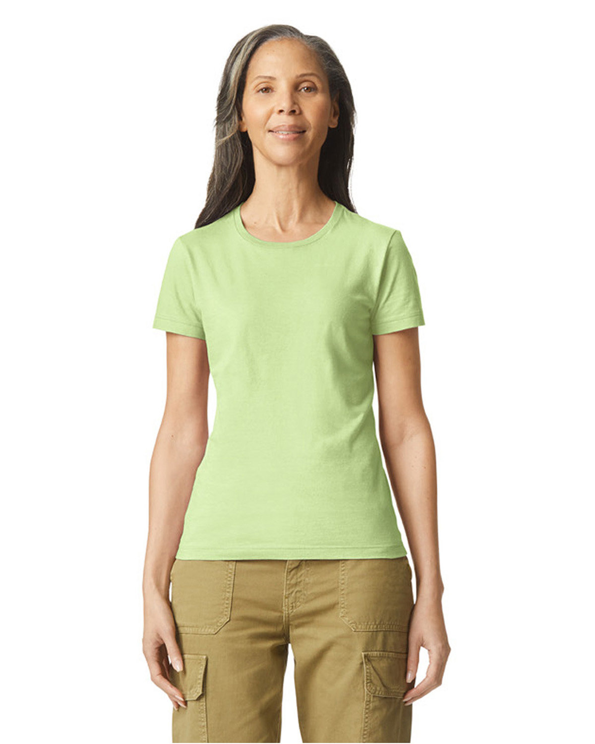 Gildan G640L Ladies Softstyle Fitted Short Sleeve T Shirt Stylish T-Shirt - Picture 15 of 22