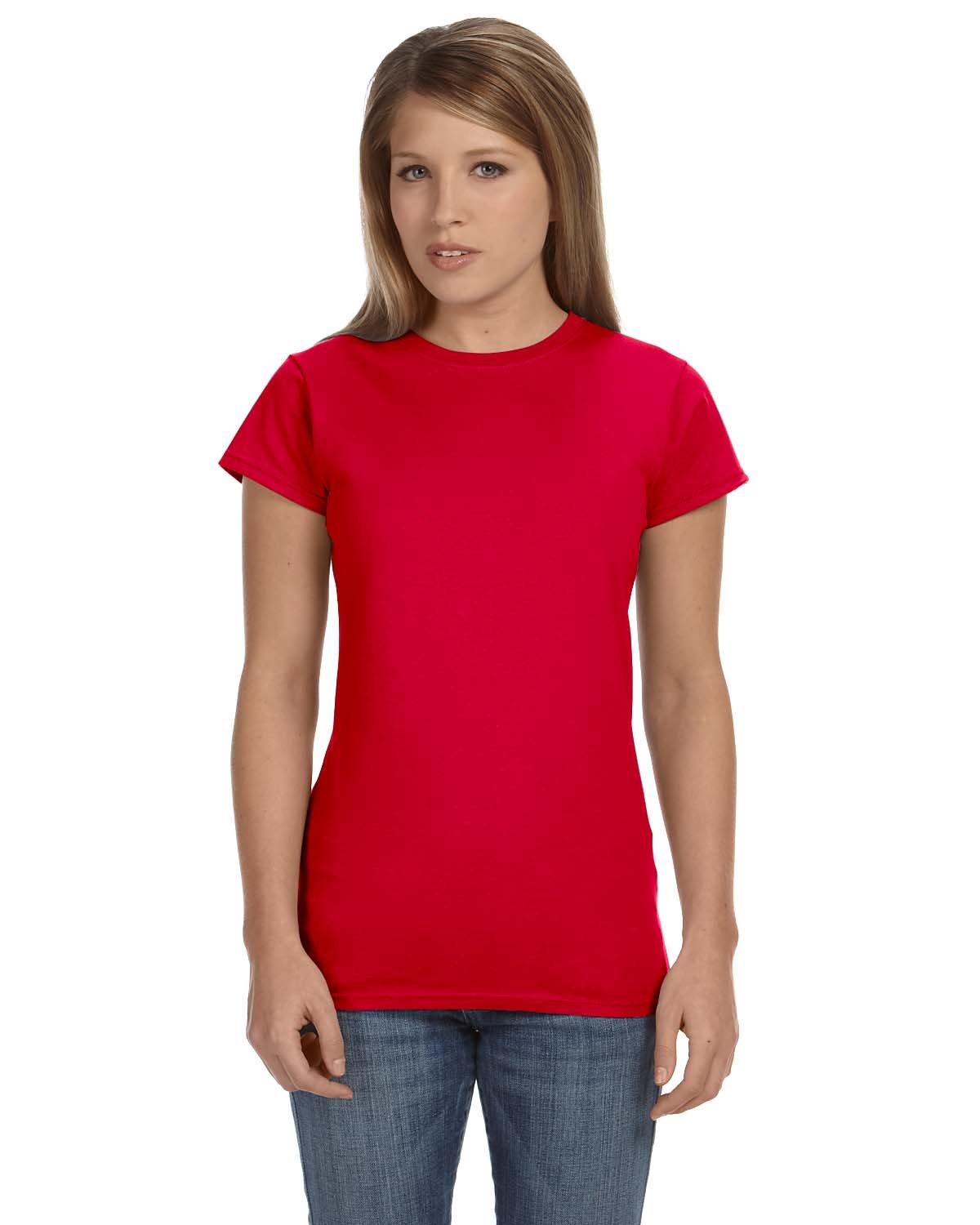 Gildan G640L Ladies Softstyle Fitted Short Sleeve T Shirt Stylish T-Shirt - Picture 17 of 22