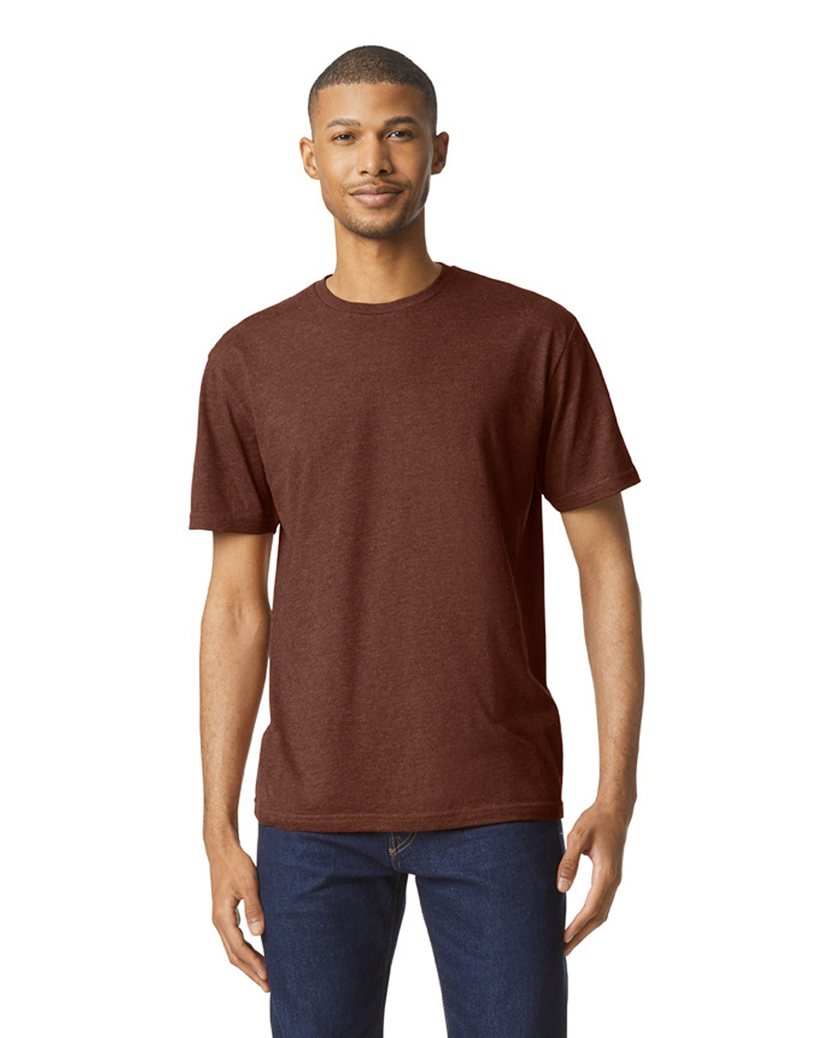 5 Pack Of Gildan G670 Mens Short Sleeve Plain Tee Softstyle CVC Stylish T-Shirt - Picture 7 of 27