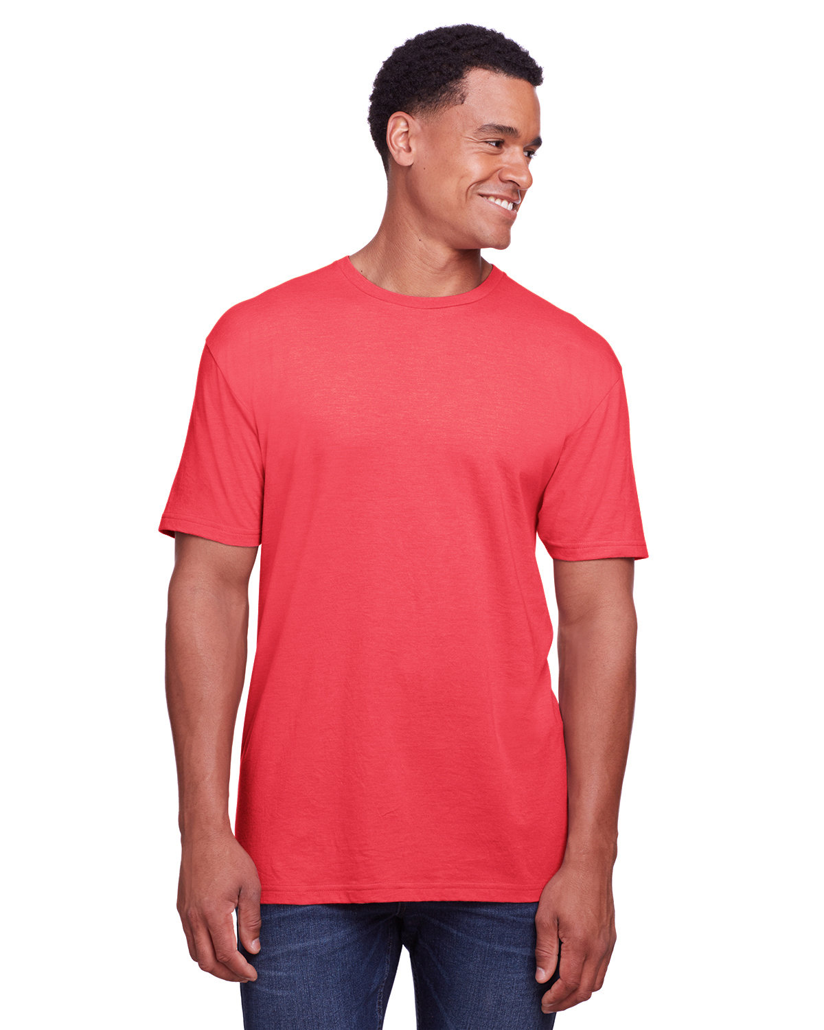 5 Pack Of Gildan G670 Mens Short Sleeve Plain Tee Softstyle CVC Stylish T-Shirt - Picture 21 of 27