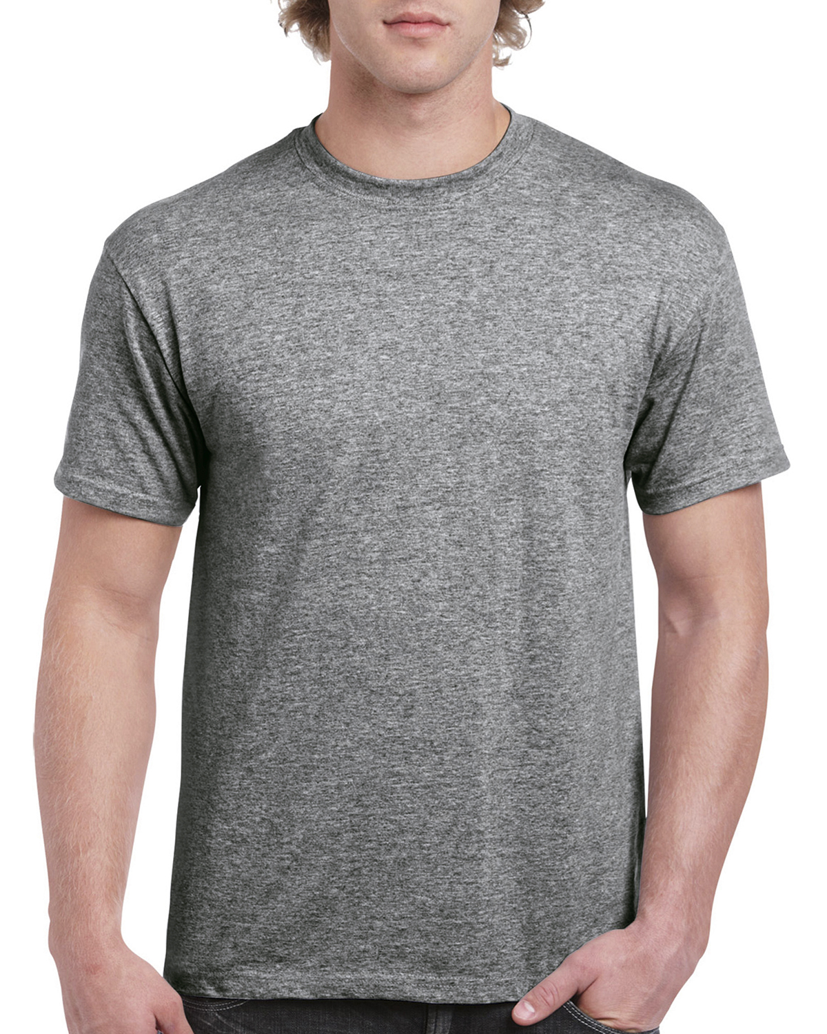 5 Pack Of Gildan H000 Hammer Adult Classic Fit Tee Short Sleeve Stylish T-Shirt - Picture 7 of 20