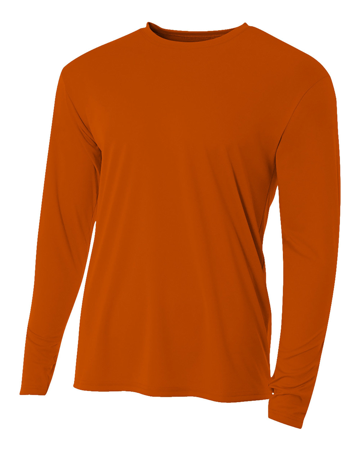 A4 N3165 Men's Cooling Performance T Shirt Long Sleeve Moisture Wicking T-Shirt