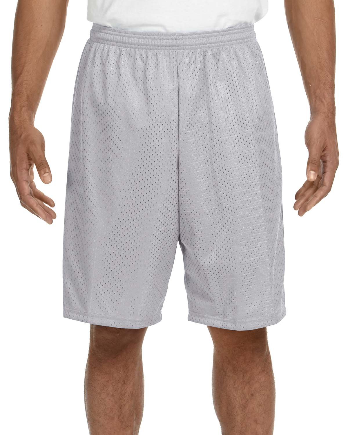 Paquete de 3 Pantalones Cortos A4 N5296 Adult Performance Sprint 9" Forrados Tricot Malla - Imagen 14 de 16